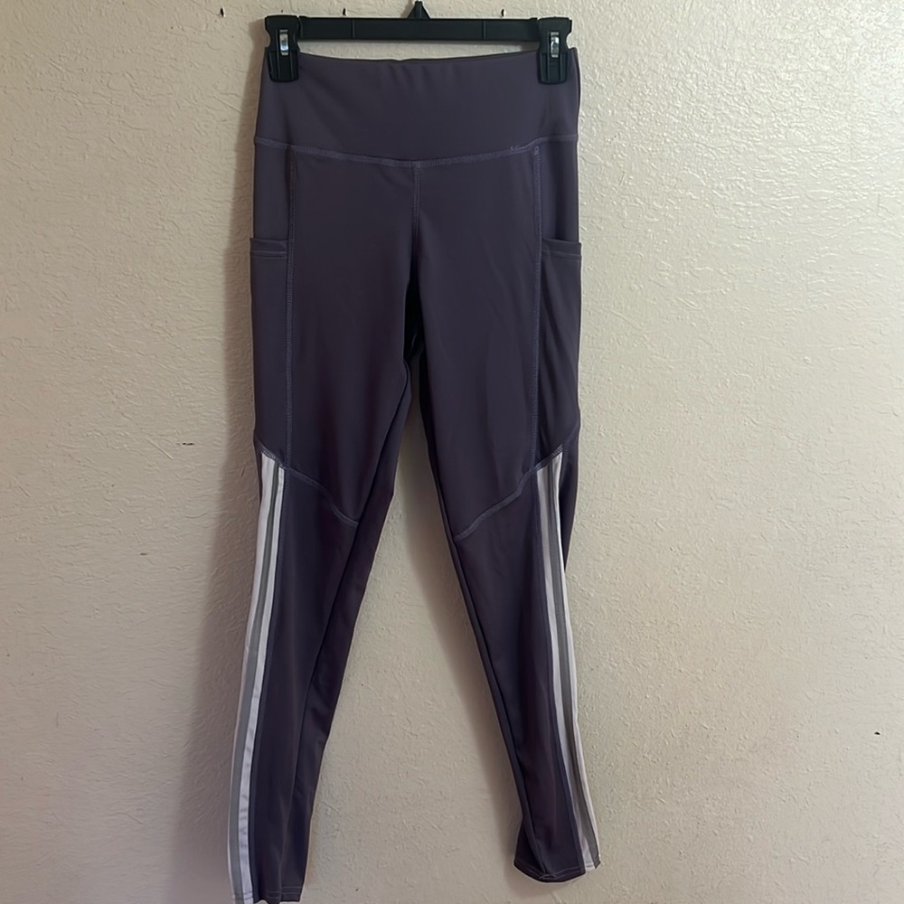 Nadine West Purple Exercise Pants/Leggings, Size S/M, New w/Tags